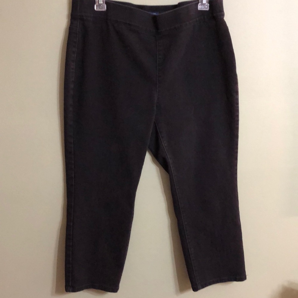Bandolino black jean ankle pant